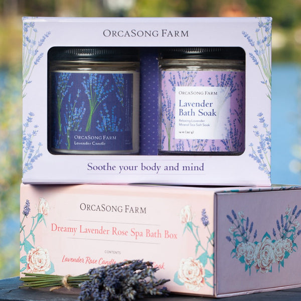 Luxurious Lavender Spa Bath Box