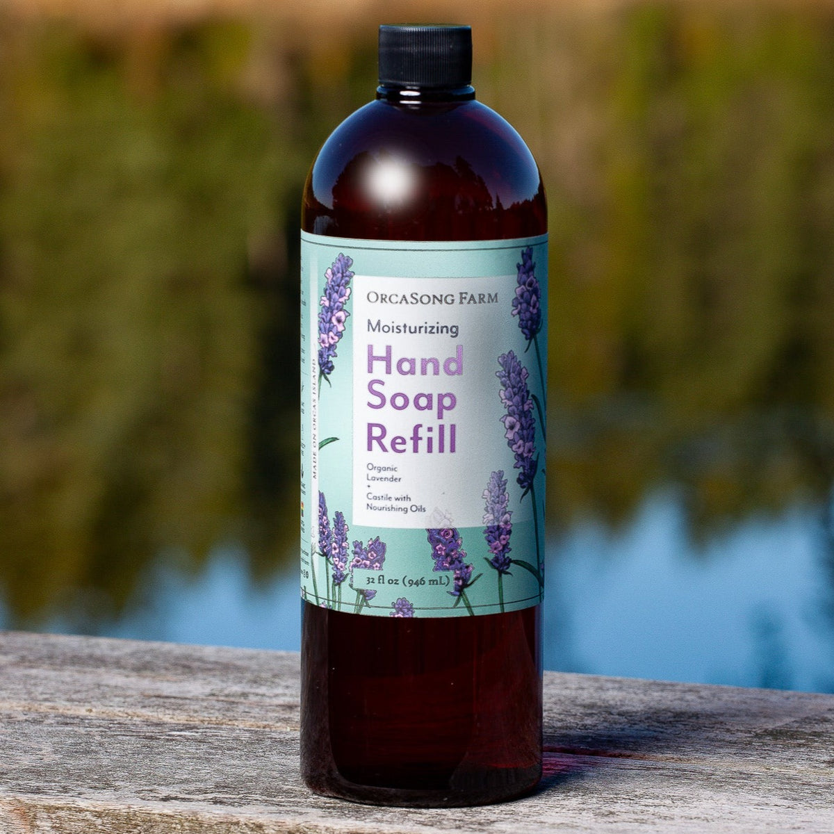 Lavender Moisturizing Hand Soap Refill 32 Oz Orcasong Farm 4093