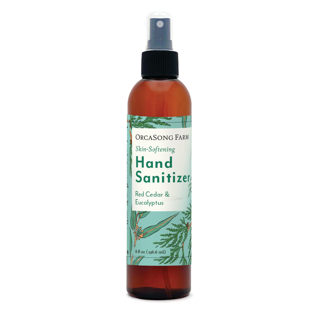 Red Cedar and Eucalyptus Hand Sanitizer Spray 8 oz.