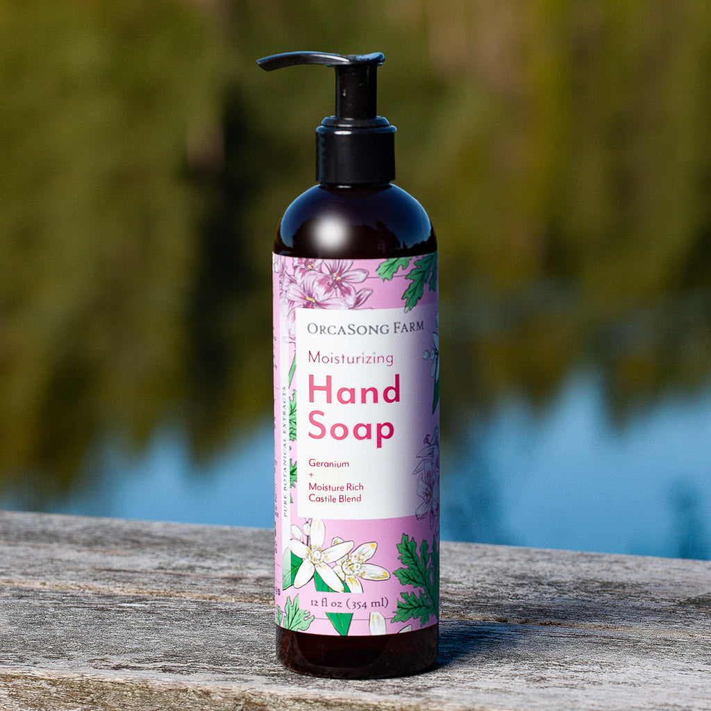 Geranium Moisturizing Hand Soap 12 oz