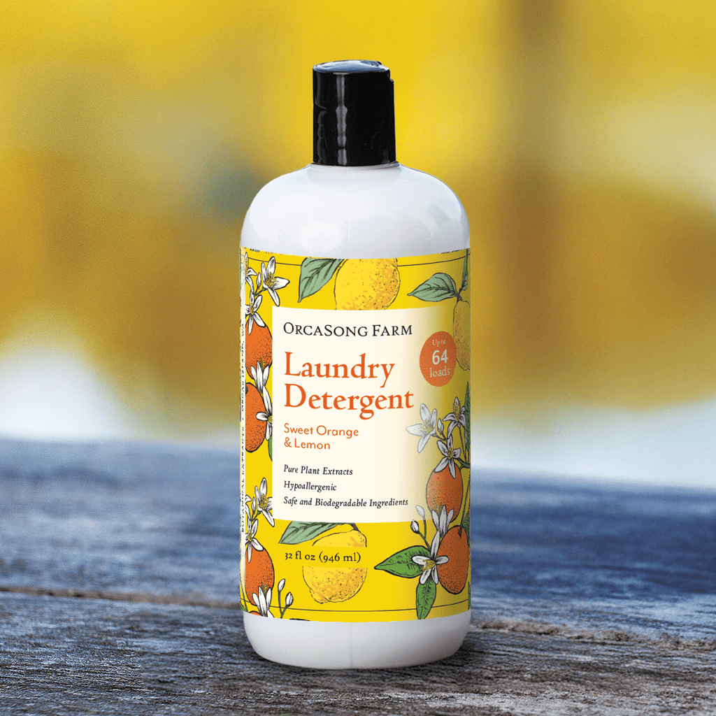 Sweet Orange & Lemon Biodegradable Laundry Detergent 32 oz