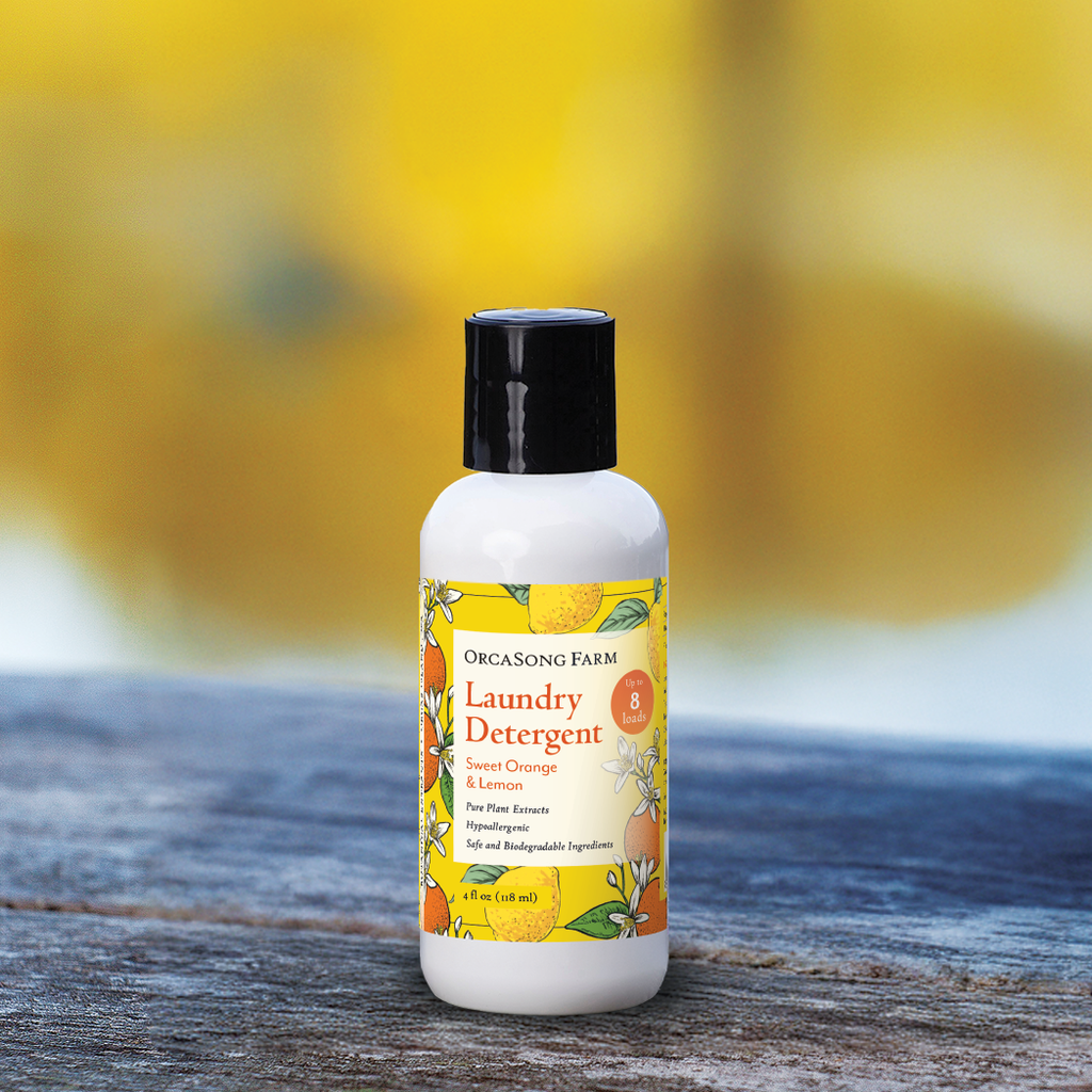 Sweet Orange & Lemon Biodegradable Laundry Detergent Travel-Size