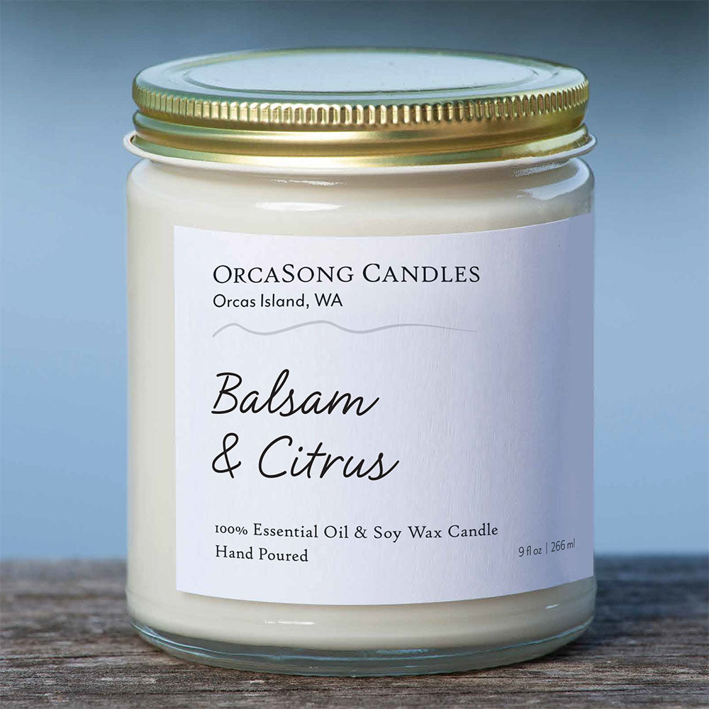 Balsam & Citrus Soy Candle