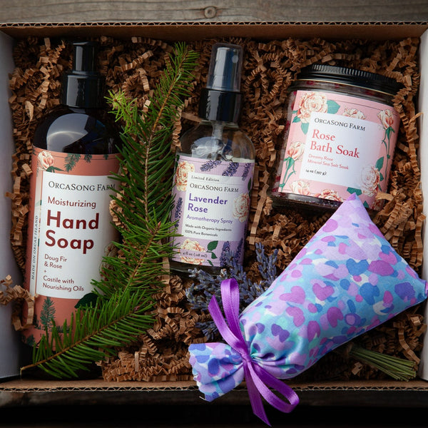 Lavender Rose Gift Box