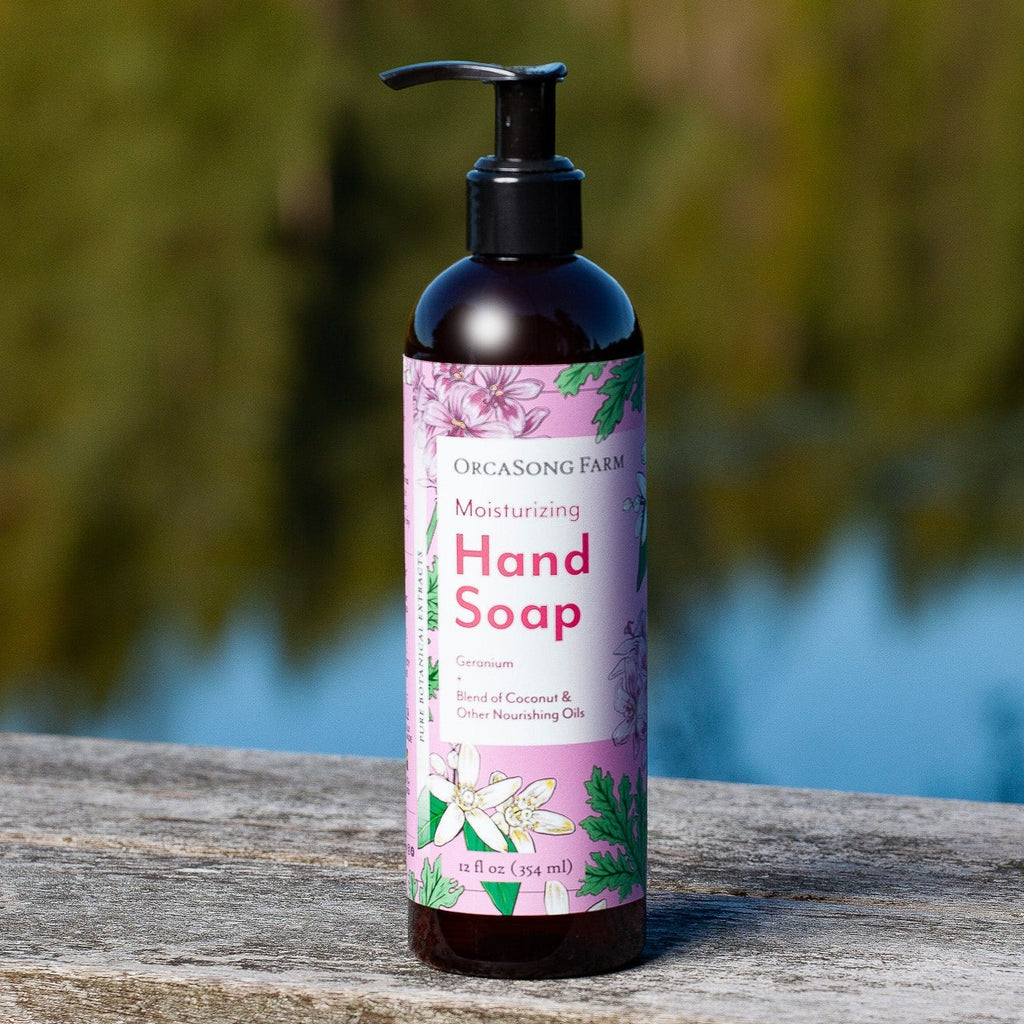 Geranium Moisturizing Hand Soap 12 oz