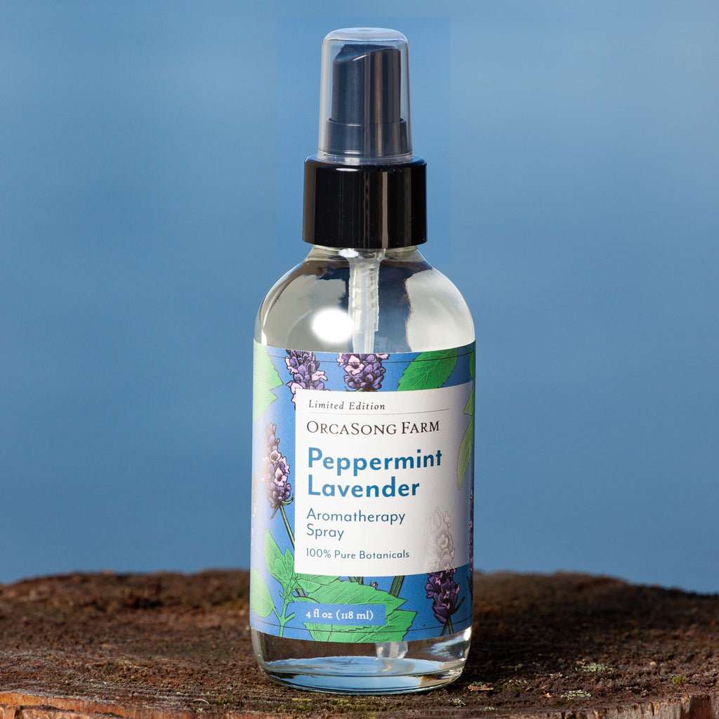 Peppermint & Lavender Aromatherapy Spray 4 oz