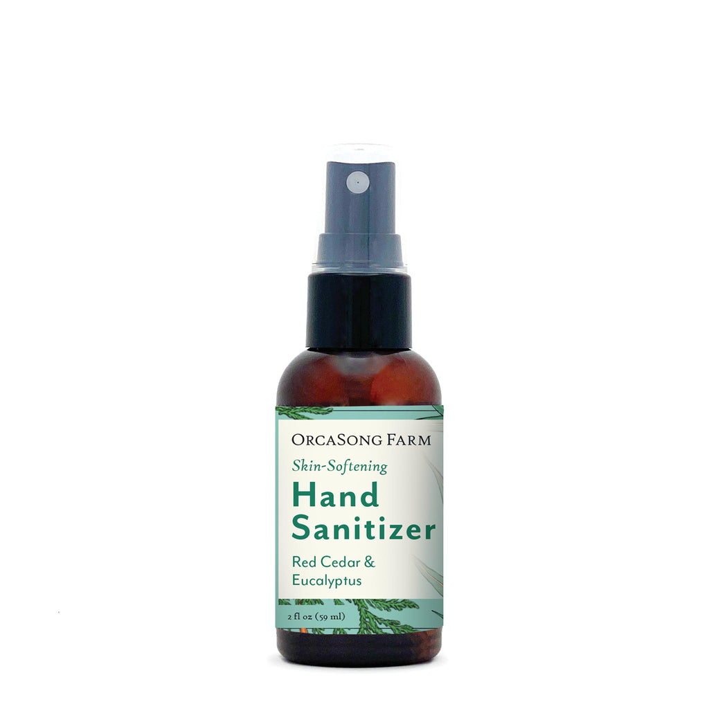 Red Cedar and Eucalyptus Hand Sanitizer Spray Travel-Size