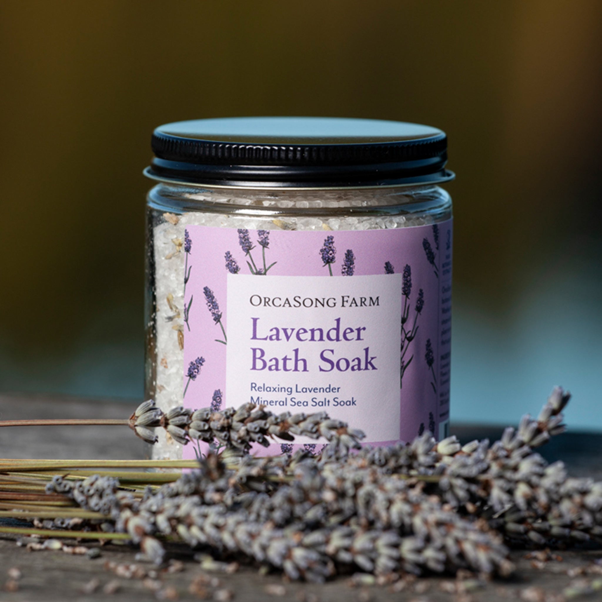 Calming Lavender Bath Soak Orcasong Farm 8732