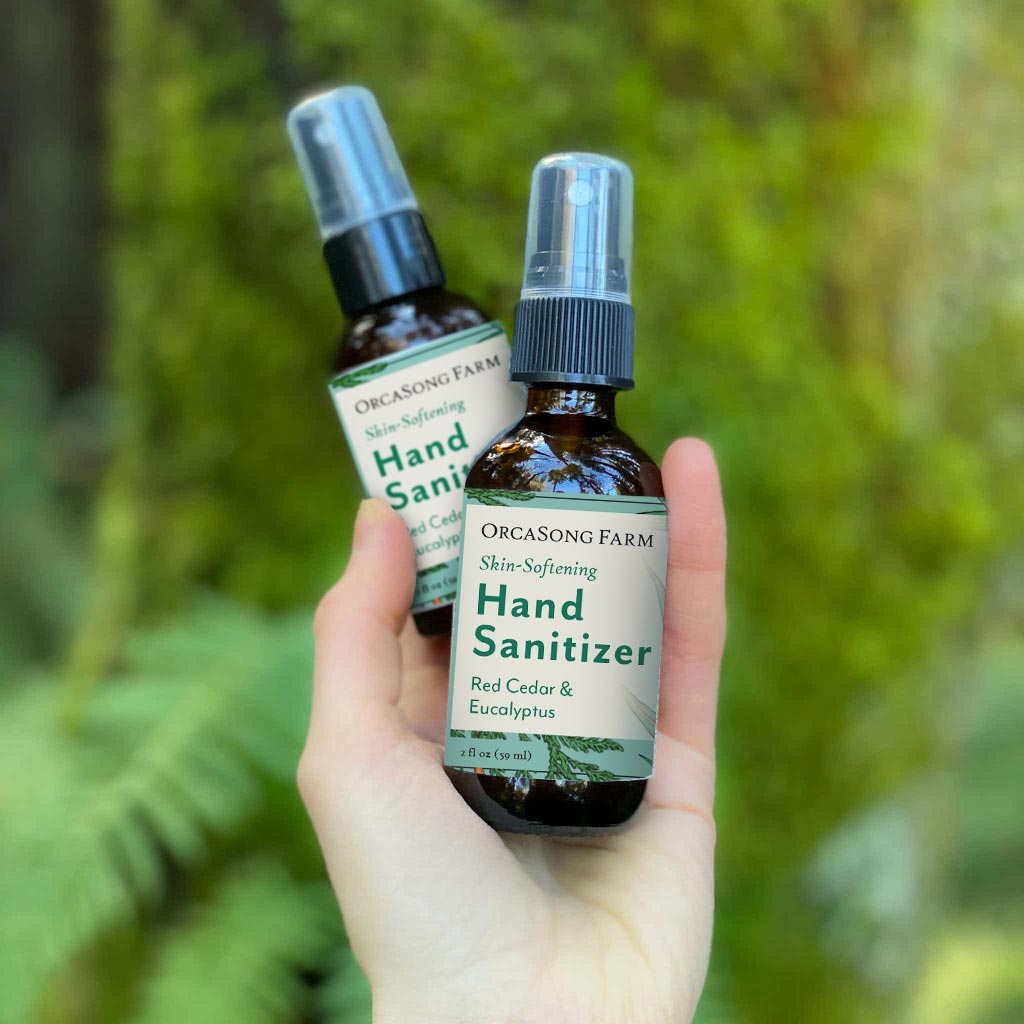 Red Cedar and Eucalyptus Hand Sanitizer Spray Travel-Size