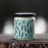 Lavender Soy Candle - Mint Green Design